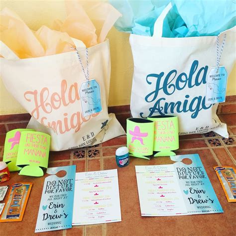 Destination Wedding Gift Bag Ideas