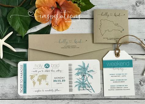 Destination Wedding Invitation Ideas New Having A Destination Wedding