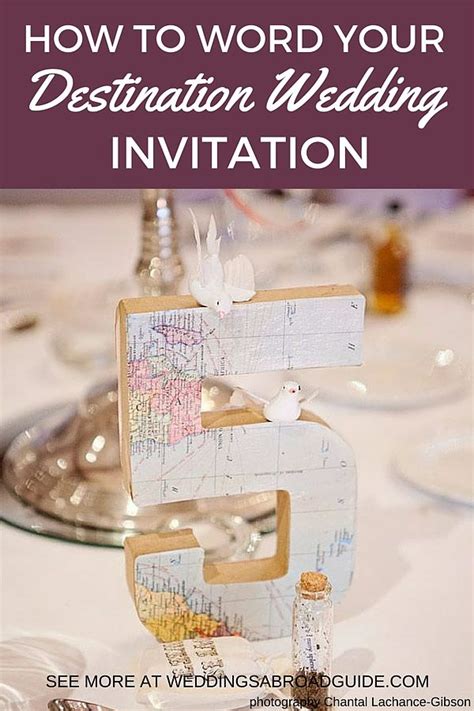 Destination Wedding Invitation Wording Weddings Abroad Guide