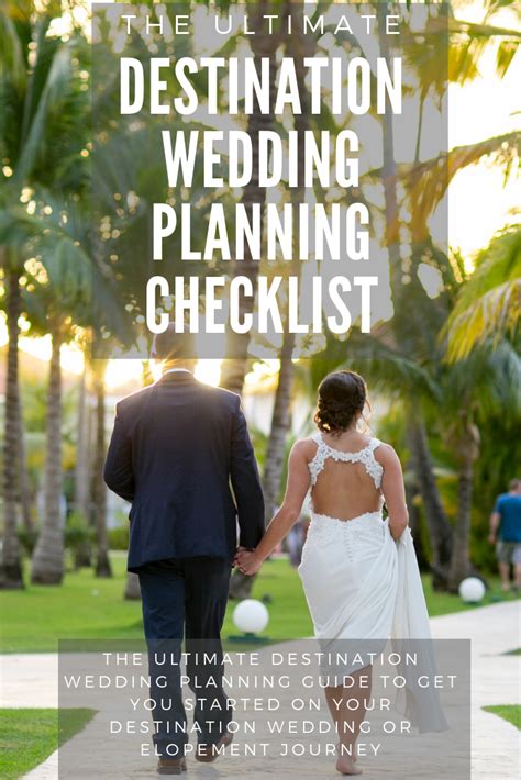 Destination Wedding Planning Checklist 10 Best Way To Organize Your