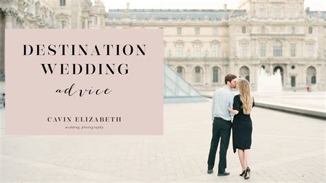 5 Tips Destination Wedding Watch