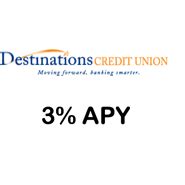 Destinations Credit Union: 3% Reward Checking Account, Up To $10,000 - Doctor Of Credit