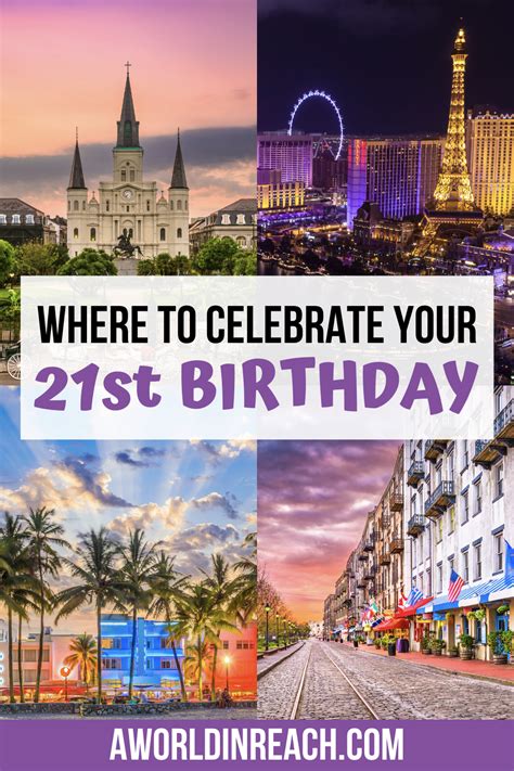 7 Birthday Destinations