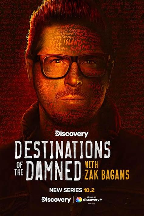 Destinations Of The Damned With Zak Bagans Tv Series 2024 Posters The Movie Database Tmdb