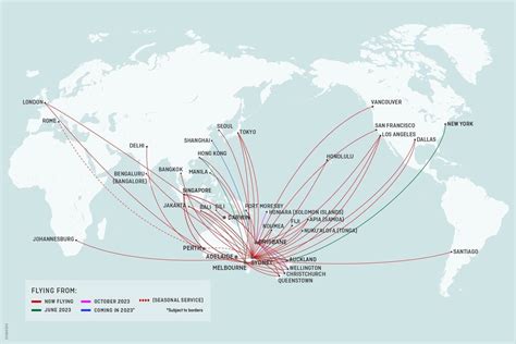 Destinations Qantas