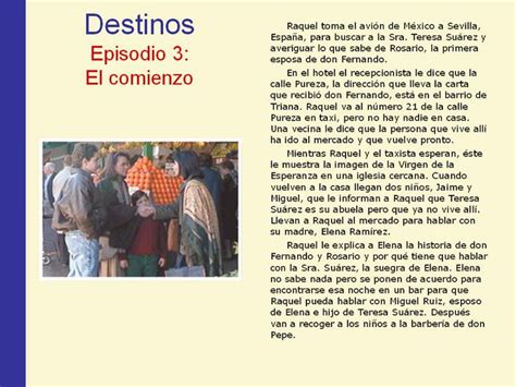 Destinos Episode 3 Learn Spanish Pinterest Spanish Chang E 3 And