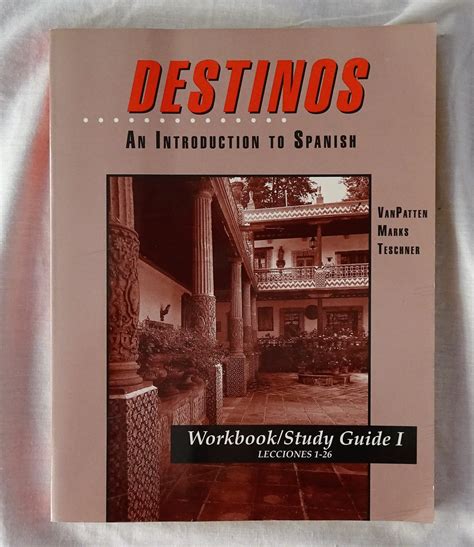 Destinos Workbooks PDF Download