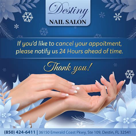 Destiny Nail Salon In Destin Fl 32541 Nail Salon Emerald Coast Pkwy