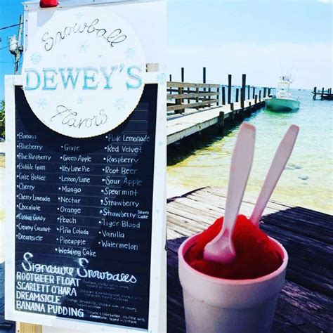 Dewey Destin S Harborside Menu In Destin Florida Usa