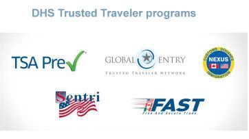 Dhs Introduces Trusted Traveler Tool Passenger Self Service