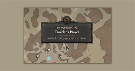 Diablo 4 Traveler S Prayer Side Quest Guide How To Give Thanks At