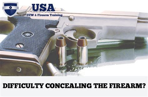 Difficulty Concealing The Firearm Illinois Concealed Carry Classes