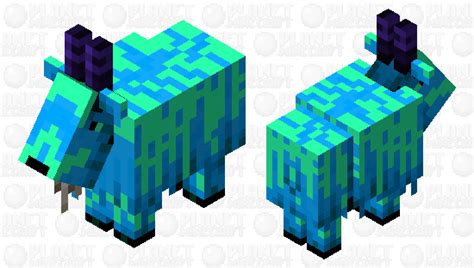 Dimension Traveling Goat Minecraft Mob Skin