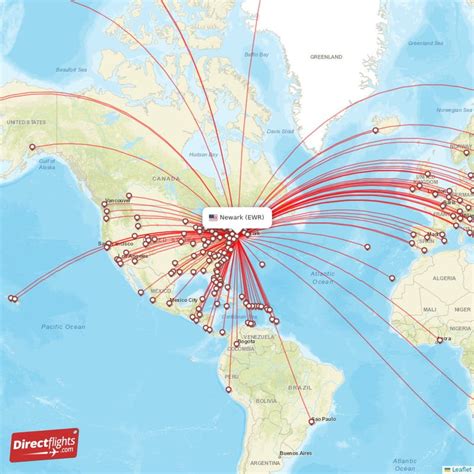 Direct Flights From New York 184 Destinations Ewr Usa