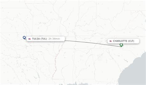 Direct Non Stop Flights From Charlotte To Tulsa Schedules