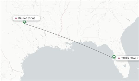 Direct Non Stop Flights From Dallas To Tampa Schedules