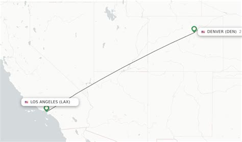 Direct Non Stop Flights From Los Angeles To Denver Schedules