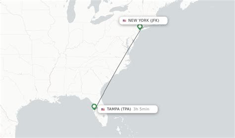 Direct Non Stop Flights From New York To Tampa Schedules