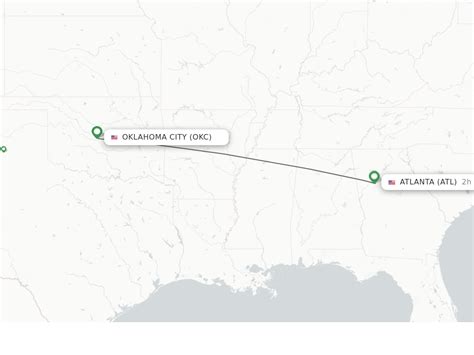 Direct Non Stop Flights From Oklahoma City To Atlanta Schedules