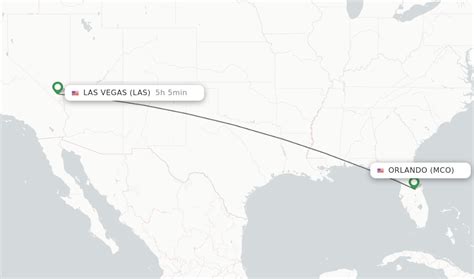 Direct Non Stop Flights From Orlando To Las Vegas Schedules