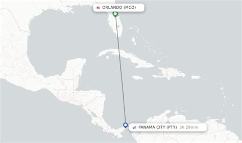 Direct Non Stop Flights From Orlando To Panama City Schedules Flightsfrom Com