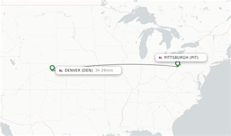 Direct Non Stop Flights From Pittsburgh To Denver Schedules