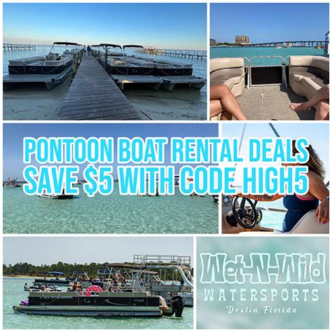 Discounted Pontoon Rentals