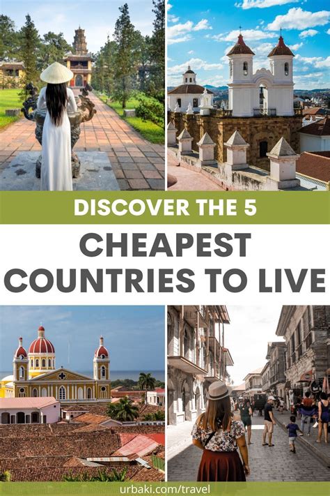 Discover The 5 Cheapest Countries To Live Best Places To Live Travel Cool Countries