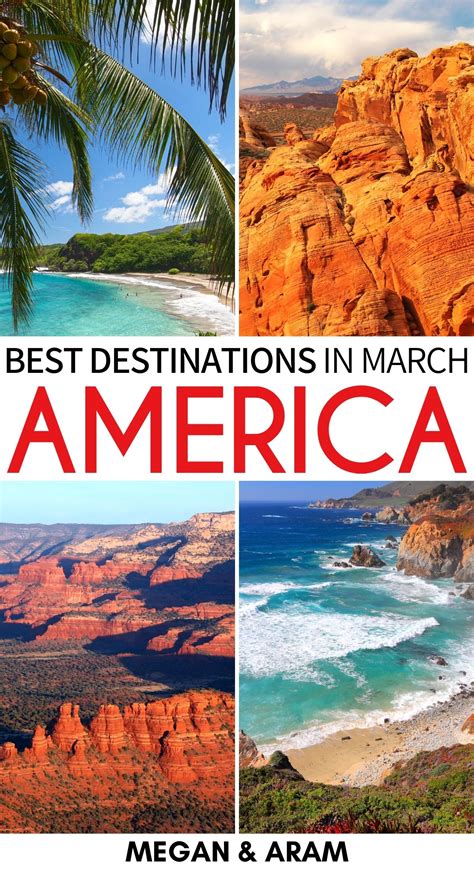 Discover The Best March Destinations In The Usa