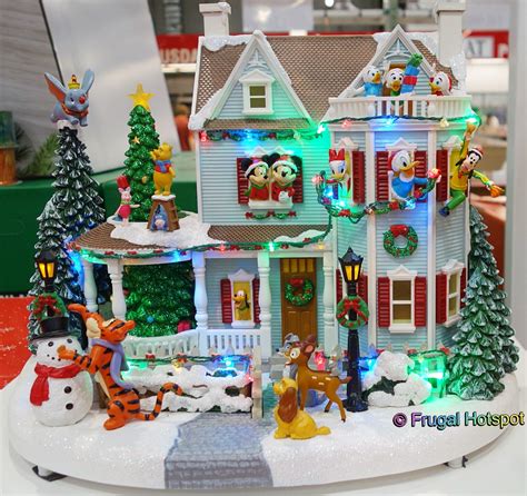 Disney Animated Christmas House Costco Town Green Com