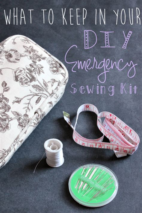 Diy Emergency Sewing Kit Essentials Tastefully Eclectic