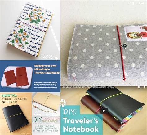 Diy Midori Notebook Easy Diy Traveler S Notebook Tutorial And Freebie Printable Paper Nerd