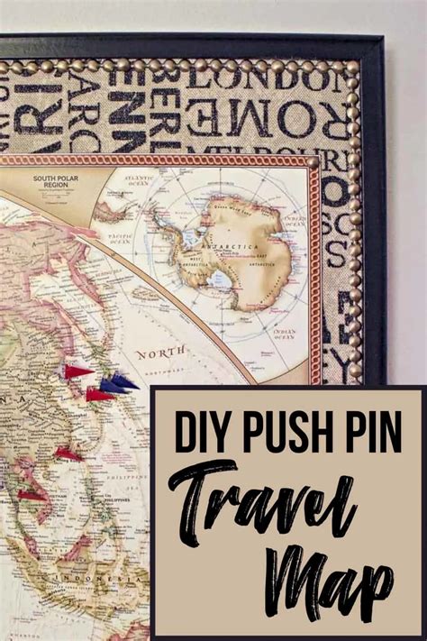 Diy Push Pin Travel Map Adventures Of B2 Pushpin Travel Map Push