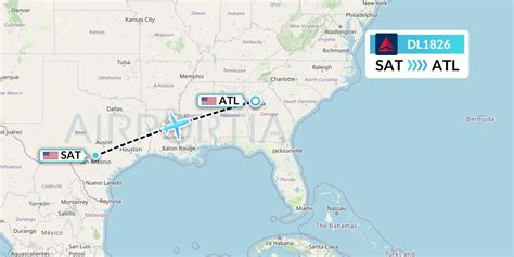 Dl1826 Flight Status Delta Air Lines San Antonio To Atlanta Dal1826