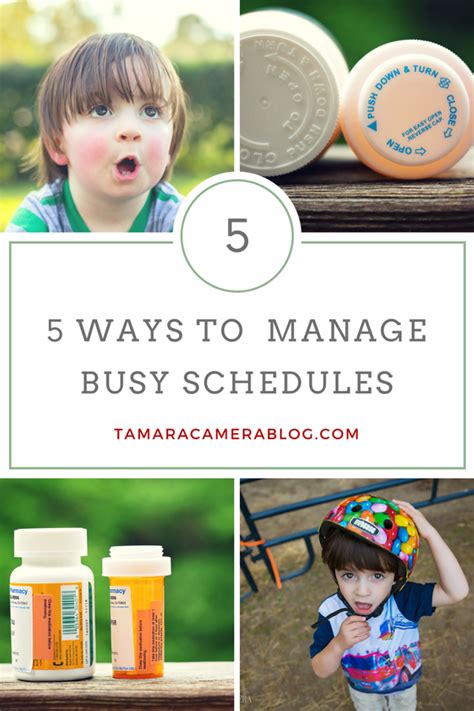 Do You Have A Busy Schedule Here Are Five Ways We Manage Our Busy