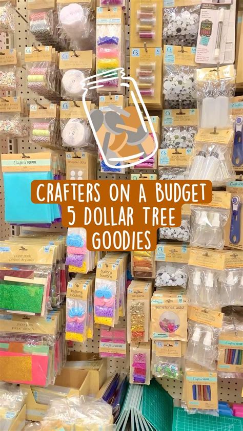 Dollar Tree Finds Crafters On A Budget 5 Dollar Tree Goodies