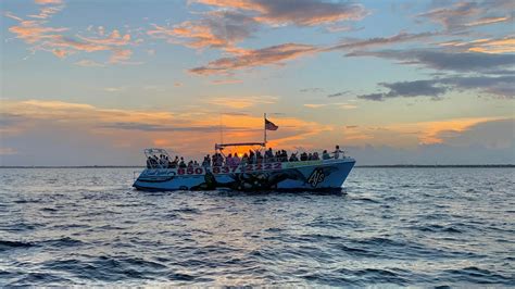 Dolphin Cruises In Destin Fl At Ajs Dolphin Sunset Amp Sailing Cruises