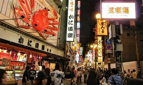 Dotonbori Jepang Tempat Wisata Bersejarah Dan Pusat Perbelanjaan Di