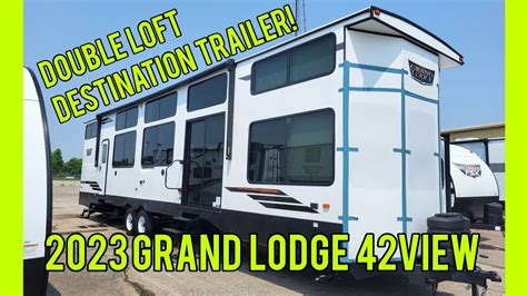 Double Loft Destination Trailer 2023 Wildwood Grand Lodge 42 View