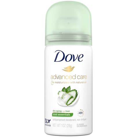 Dove Advanced Care Antiperspirant Deodorant Cool Essentials Travel