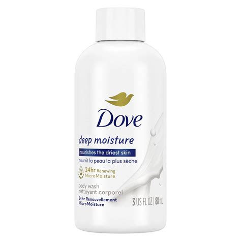 Dove Travel Size Deep Moisture Body Wash Shop Body Wash At H E B