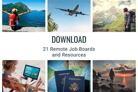 Download 21 Remote Job Boards Resources