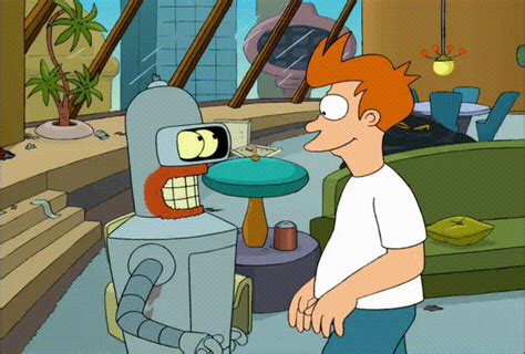 Download Sci Fi Futuristic Comedy Tv Show Futurama Gif