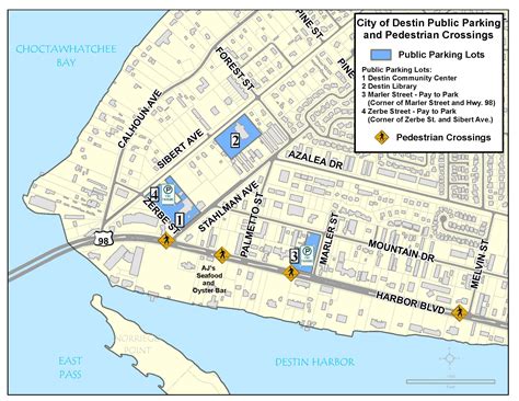 Downtown Destin Map