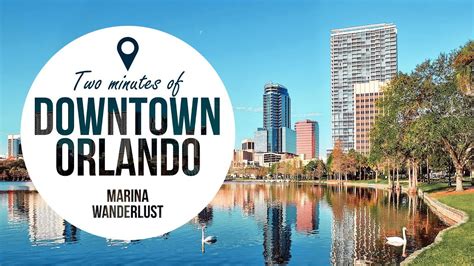 Downtown Orlando Travel Guide Attractions Map Youtube