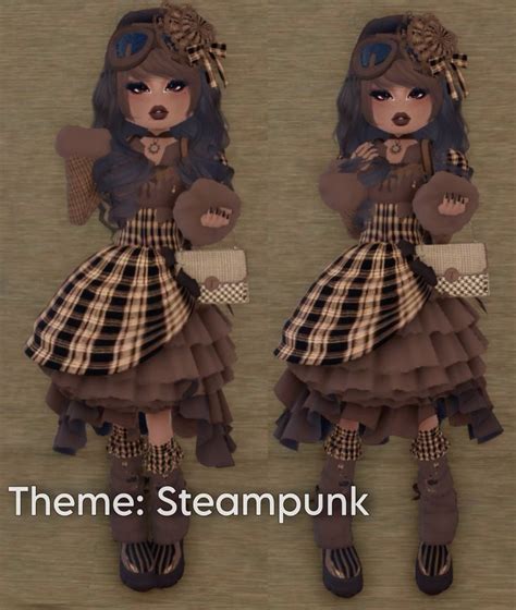 Dress To Impress Steampunk Time Traveller In 2024 Dress To Impress Matching Valentines