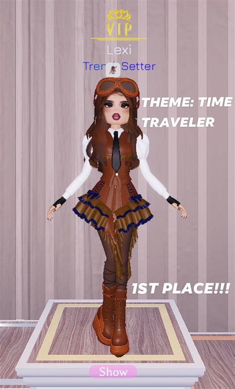 Dress To Impress Time Traveler Theme Roblox In 2024 Dress To Impress