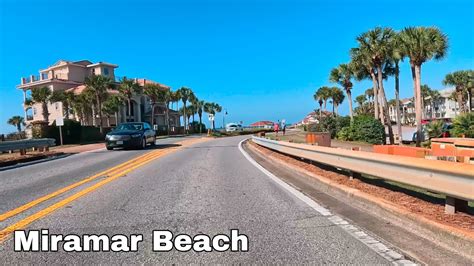 Driving Miramar Beach Fl To Destin Fl On Scenic Gulf Hwy Scenic Hwy