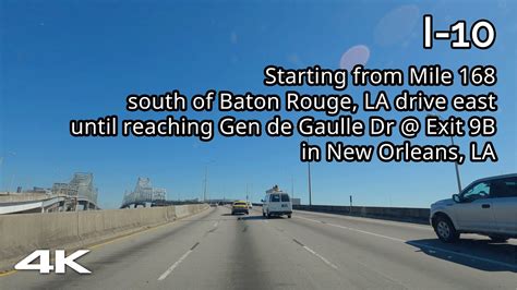 Driving To Baton Rouge La Youtube