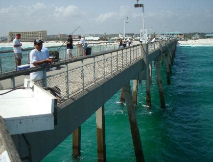 Drop A Line At The Okaloosa Island Fishing Pier Destin Florida Fishingdestin Florida Fishing